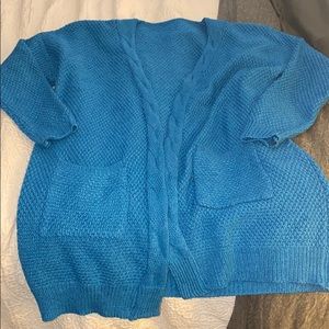 Women’s Blue Cardigan